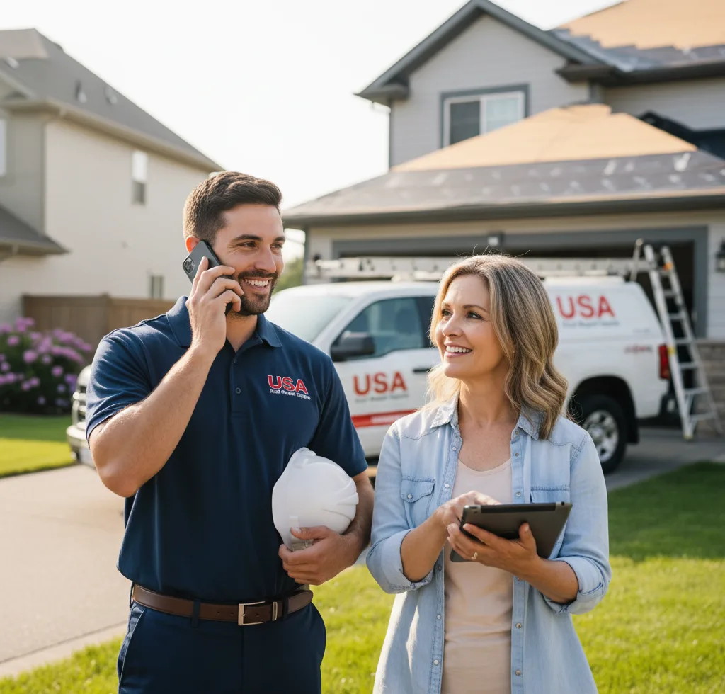 USA Roof Repair Experts customer support in Norristown